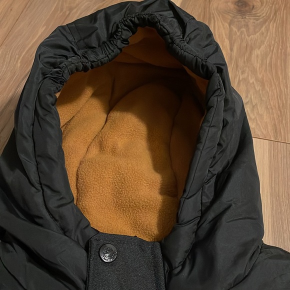 Kids Black Timberland Winter Coat - Picture 4 of 16